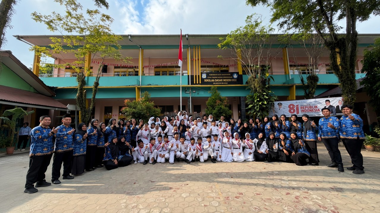 Foto sampul Khidmat, SDN 002 Balikpapan Selatan Gelar Upacara HUT RI ke-81