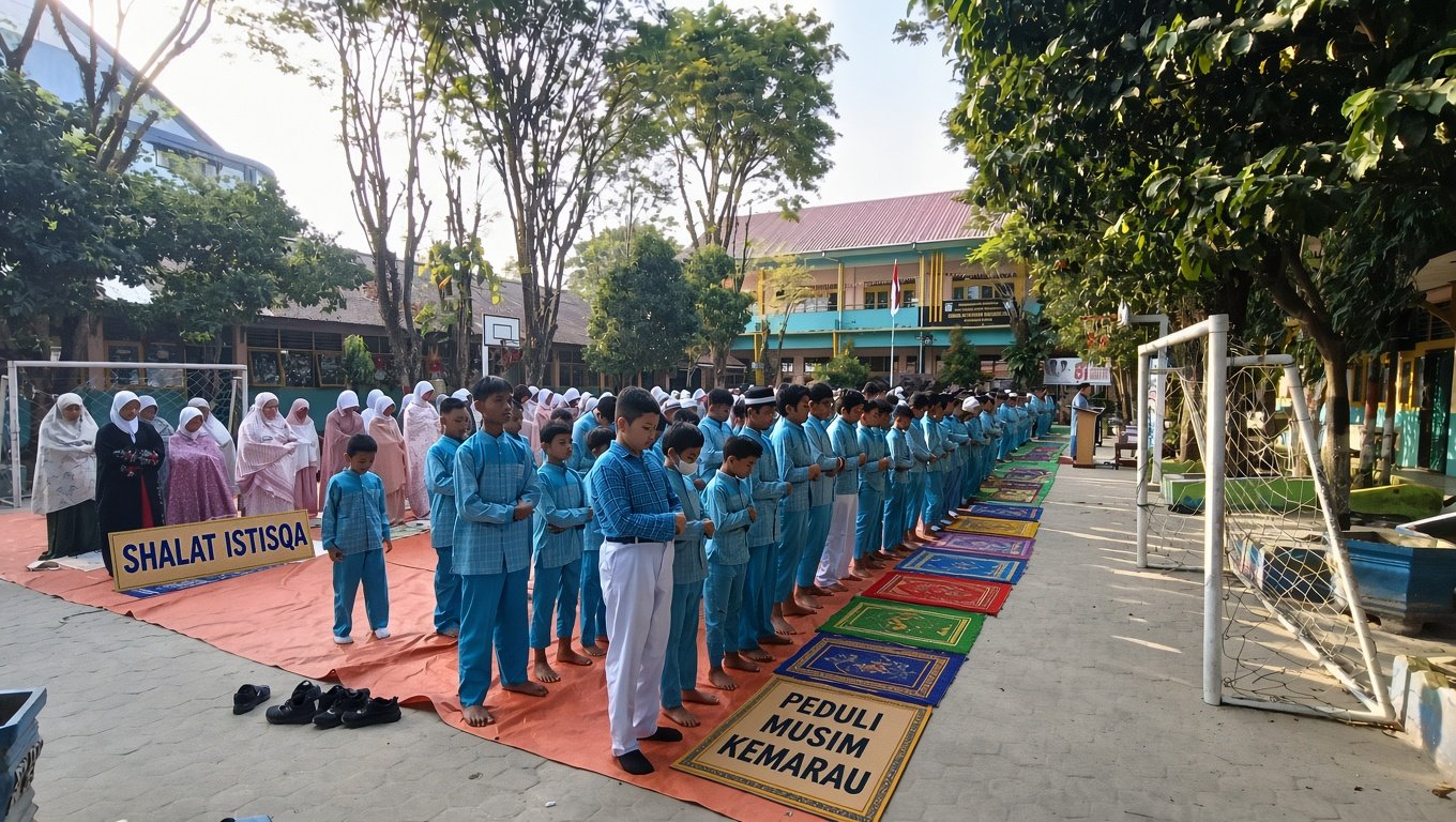 Foto sampul SDN 002 Balikpapan Selatan Gelar Shalat Istisqa Bersama
